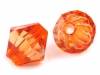 Korálky BRÚSENÉ plast 12x12mm slniečko 
