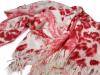 Šála PASHMINA 70x180cm kvetinový vzor