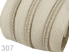 Zips špirálový 5mm metráž pre bežce typu POL 25m