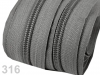 Zips špirálový 5mm metráž pre bežce typu POL 25m