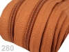 Zips špirálový 5mm metráž pre bežce typu POL 25m
