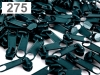 Bežec ku špirálovým zipsom 3mm bez aretácie 100ks pre metráž typu POLM Bežec ku špirálovým zipsom 3mm bez aretácie 100ks pre metráž typu POLM