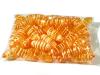 Korálky priehladné PRÚŽOK plast ové 15x35mm 50ks