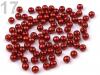 Korálky GLANCE plast gulička Ø 4mm 10g voskovaná
