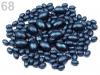 Voskované perly oliva vrúbkované MIX 100g