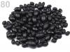 Voskované perly oliva vrúbkované MIX 100g