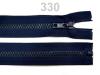 Zips kosticový 5mm deliteľný 30cm / bundový /