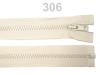 Zips kosticový 5mm deliteľný 70cm (bundový)