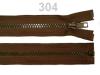 Zips kosticový 5mm deliteľný 80cm / bundový /