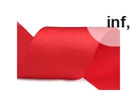 Saténová guma šírka 50 mm