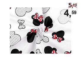 Bavlnená látka / plátno Mickey / Minnie Mouse