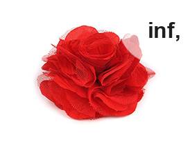 Brošňa / ozdoba ruža Ø9 cm