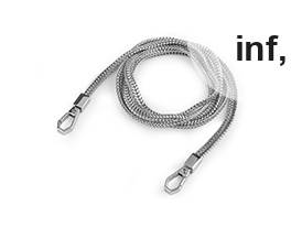 Retiazka na kabelky s karabínou dĺžka 120 cm