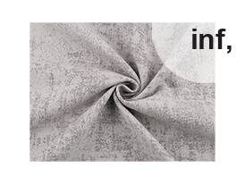 Dekoračná poťahová látka so ženilkovou štruktúrou