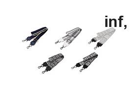 Popruh na tašku s karabínami šírka 5 cm