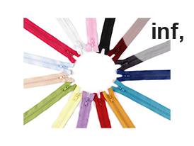 Kostený zips No 5 dĺžka 70 cm bundový