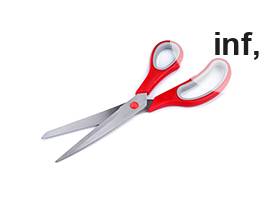 Krajčírske nožničky Marlen s mikrozúbkami dĺžka 25 cm