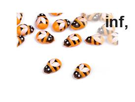 Samolepiaca drevená včela