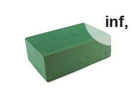 Aranžovacia hmota Florex pre mokré aranžovanie 7x10x20 cm tehla