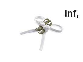 Mašlička s ružičkou / vonička