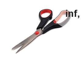 Nožnice dĺžka 20 cm
