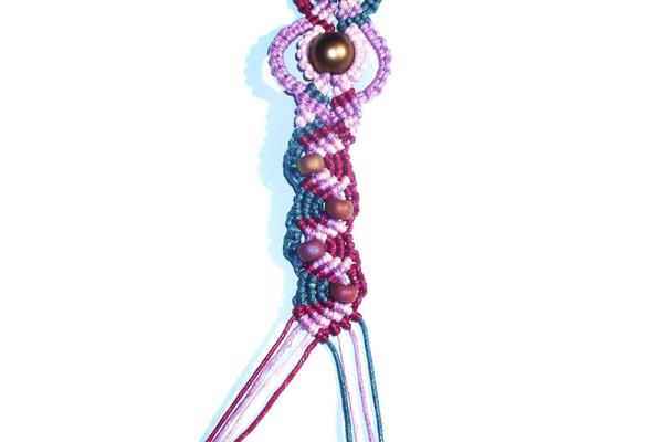 Micro macramé náramok