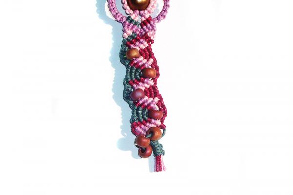 Micro macramé náramok