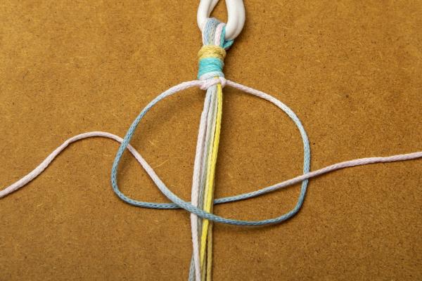 Návod na macrame čelenku