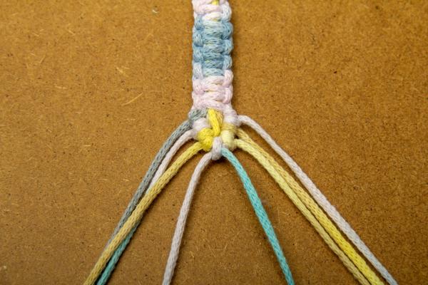 Návod na macrame čelenku