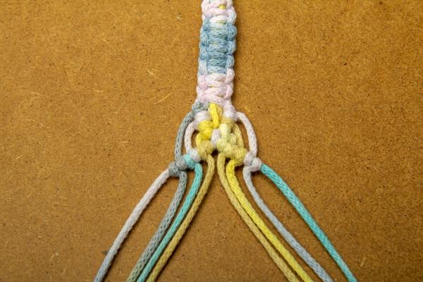 Návod na macrame čelenku