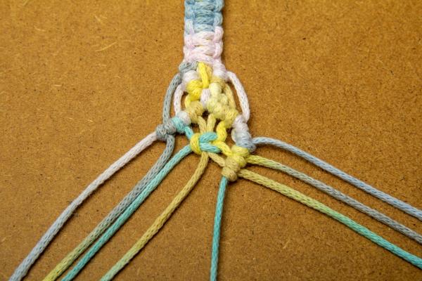 Návod na macrame čelenku