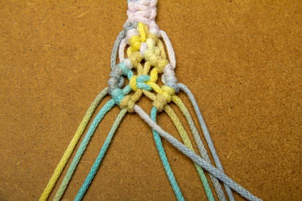Návod na macrame čelenku