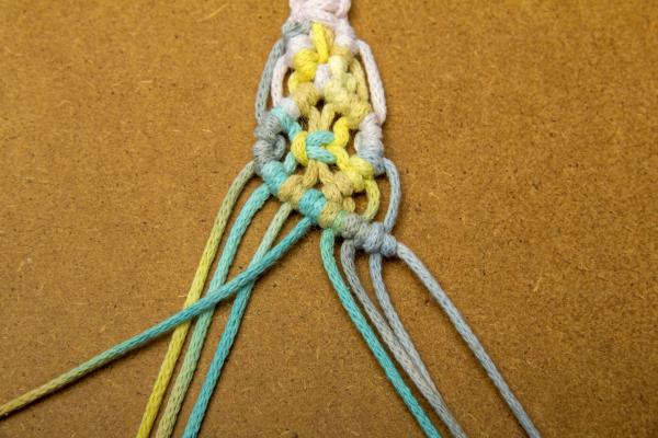 Návod na macrame čelenku