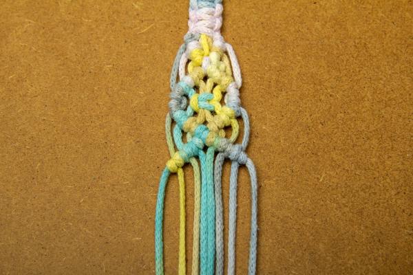 Návod na macrame čelenku