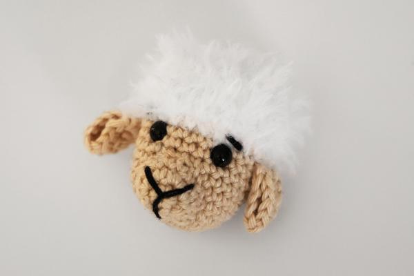 Háčkovaná mini ovečka