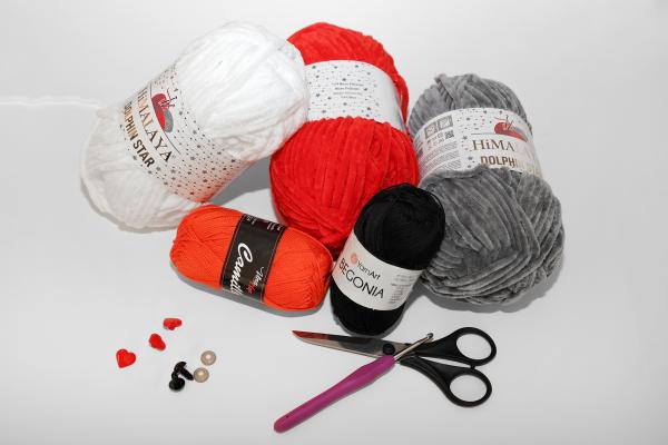 Uháčkujte si snehuliaka