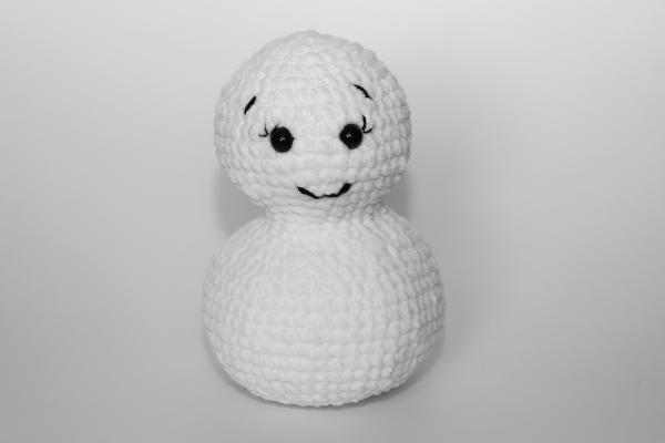 Uháčkujte si snehuliaka