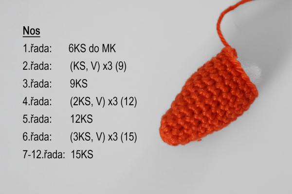 Uháčkujte si snehuliaka