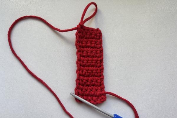 Háčkovaná taška Snehuliak