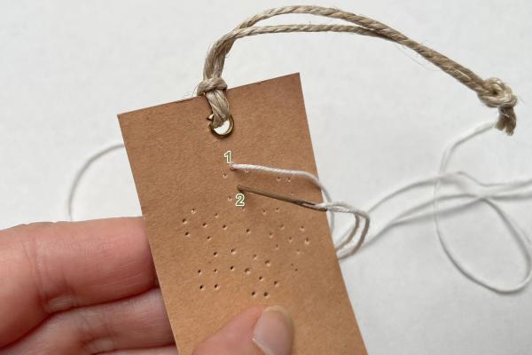 Ako jednoducho vyšiť vločku na prianie