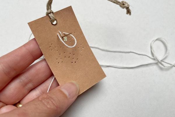 Ako jednoducho vyšiť vločku na prianie