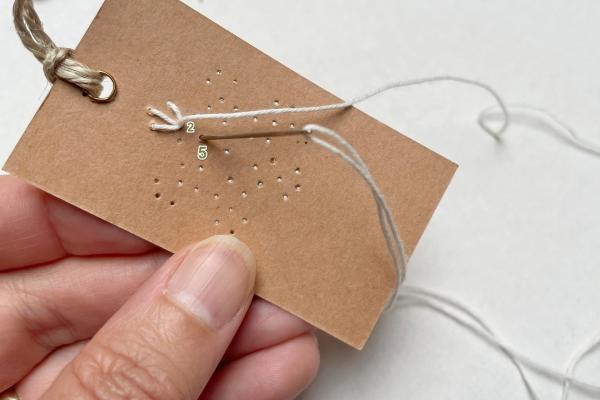 Ako jednoducho vyšiť vločku na prianie