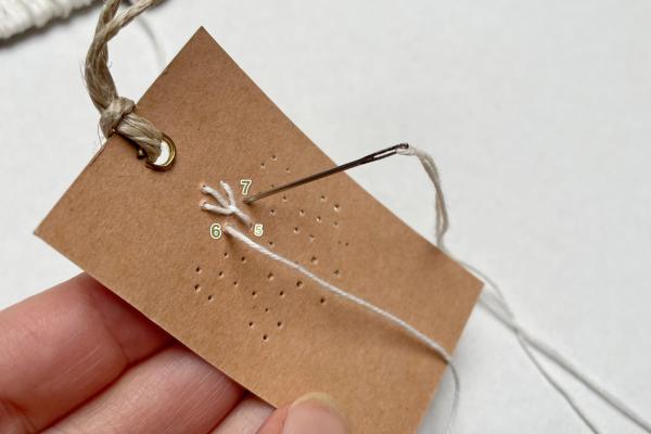 Ako jednoducho vyšiť vločku na prianie