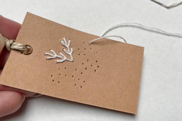 Ako jednoducho vyšiť vločku na prianie