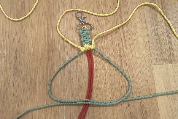 Ako vyrobiť macrame popruh na mobil