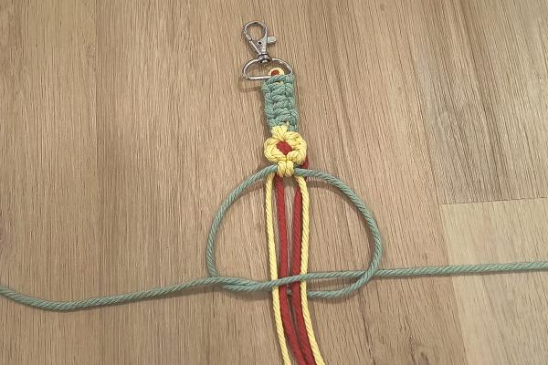 Ako vyrobiť macrame popruh na mobil