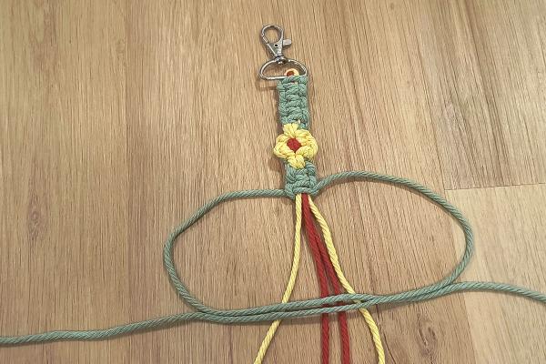 Ako vyrobiť macrame popruh na mobil