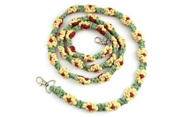 Ako vyrobiť macrame popruh na mobil
