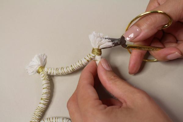 Macramé hviezda ľahko a rýchlo 