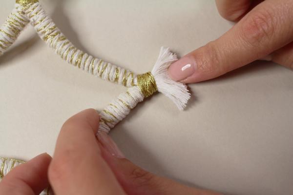 Macramé hviezda ľahko a rýchlo 